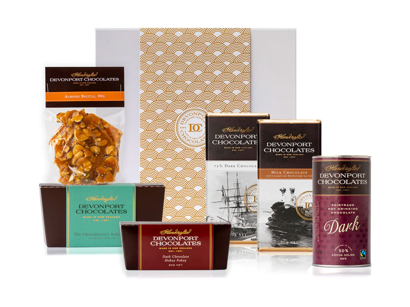 Gift Box, Luxury Classic Chocolate - Devonport Chocolate