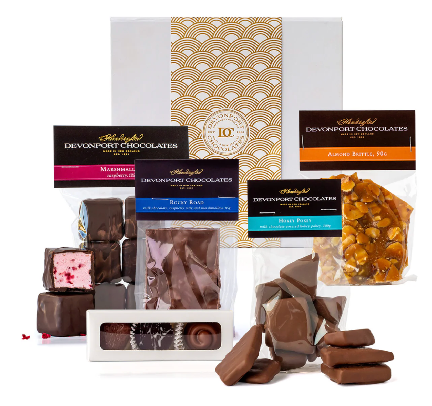 Gift Box, Deluxe Chocolate and Treats from Devonport Chocolates